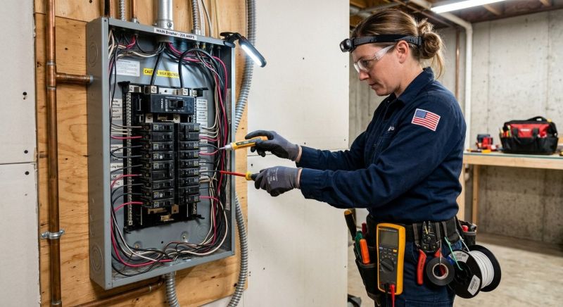 Breaker Panel Wiring in Pasadena, CA